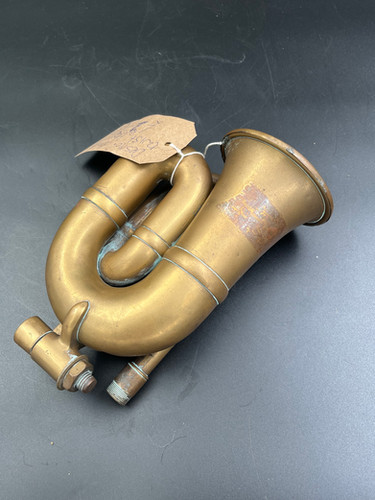 Double twist vintage car horn | Julian Parker Ltd