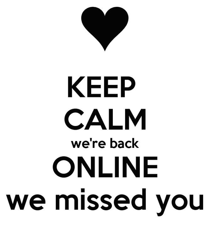 Aaaaaand, we're back! :D:D:D