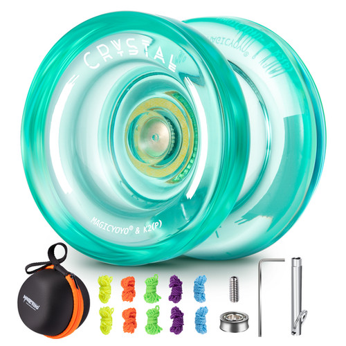 K2 MAGICLITE 143 × K2 CHARM サイズM Amazon.com: MAGICYOYO K2 Crystal Yoyo Silver Glitter Clear