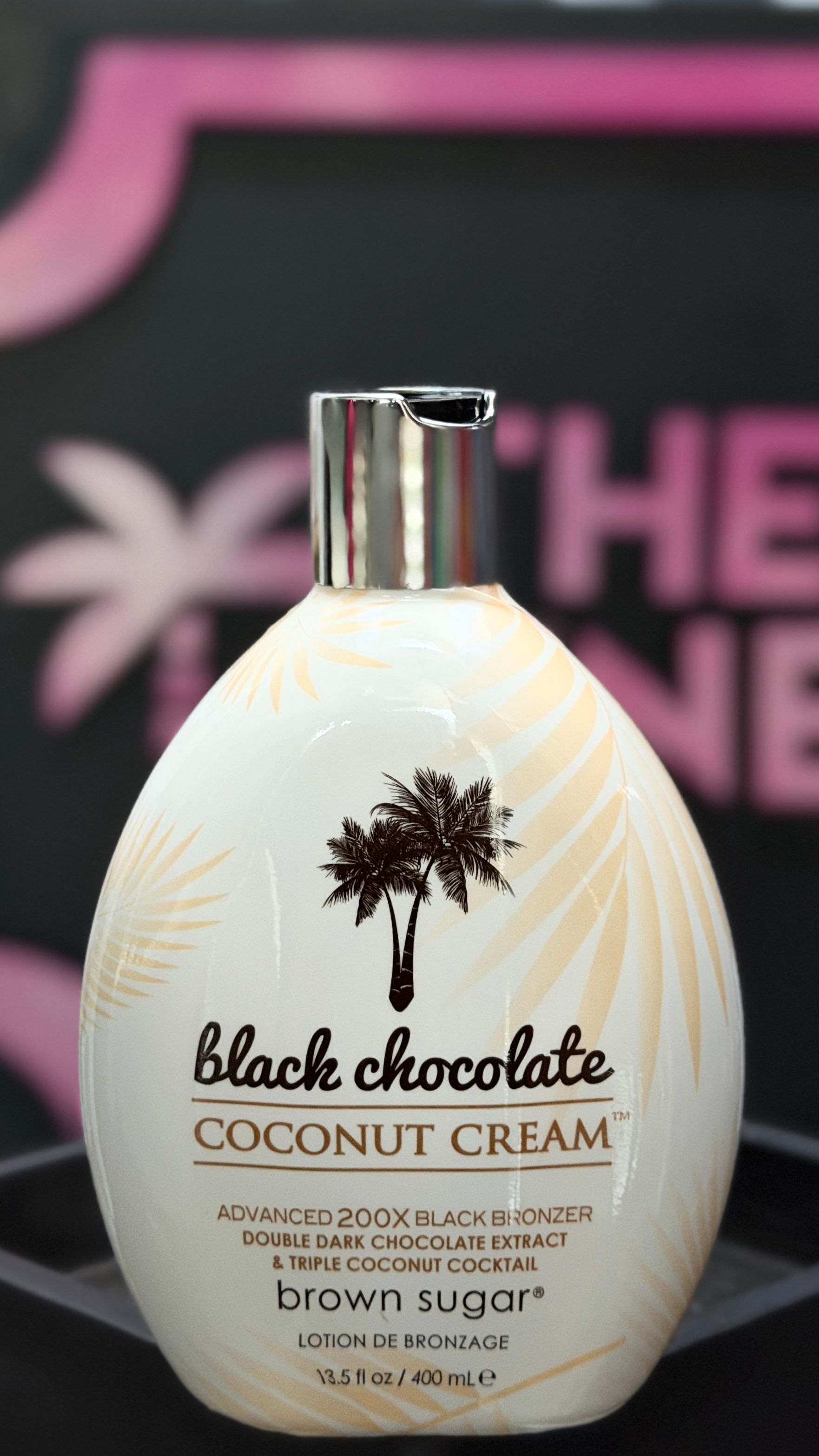 Black Chocolate Coconut Cream