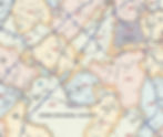 Thumbnail: Washinton DC Metro Area ZIP Code Laminated Wall Map Map