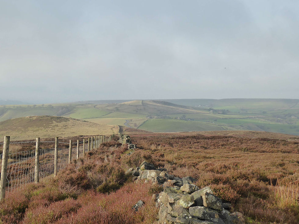 Matley Moor and Cown Edge, Peak District