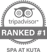 RANK 1 SPA KUTA GRAY logo