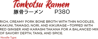Tonkotsu Ramen
