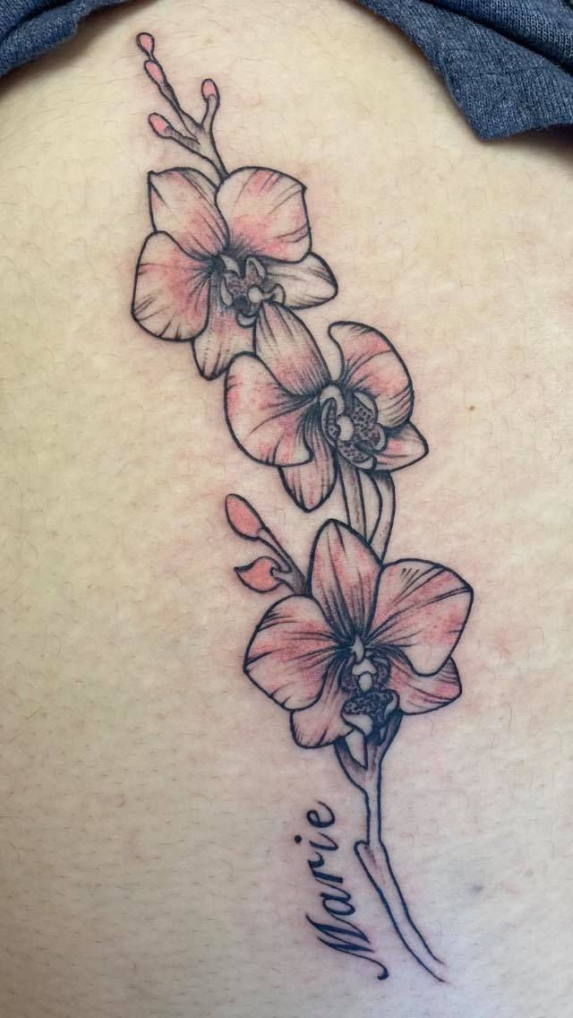 Flower tattoo