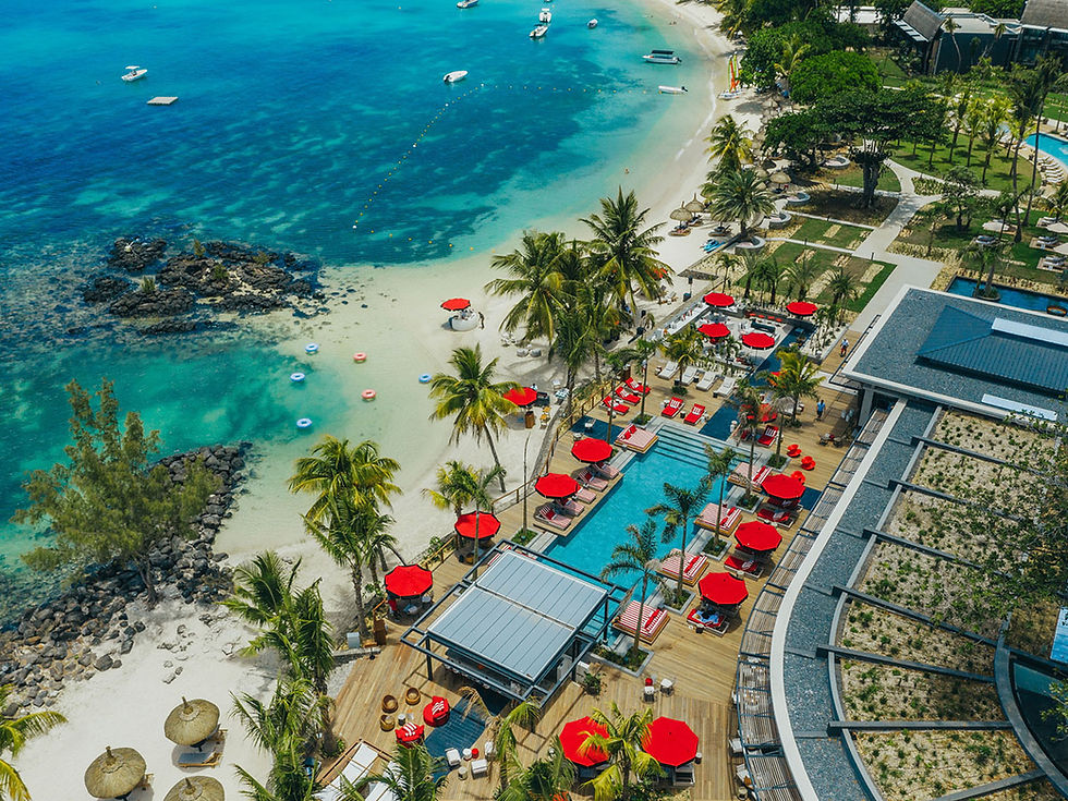 Hotel in Mauritius.