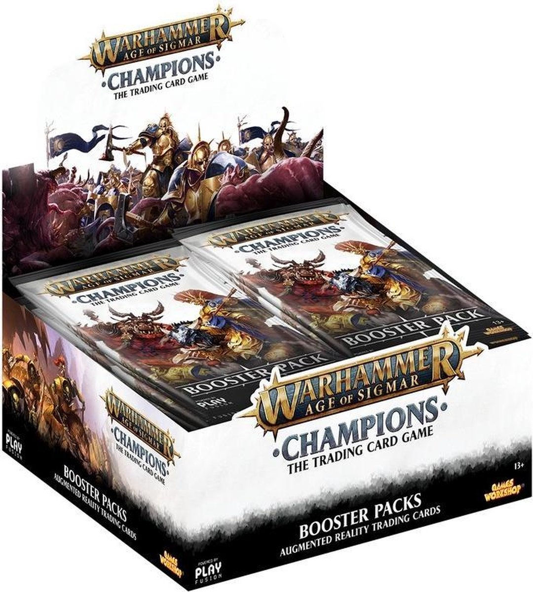 Warhammer Age of Sigmar Champions wave 1 booster box