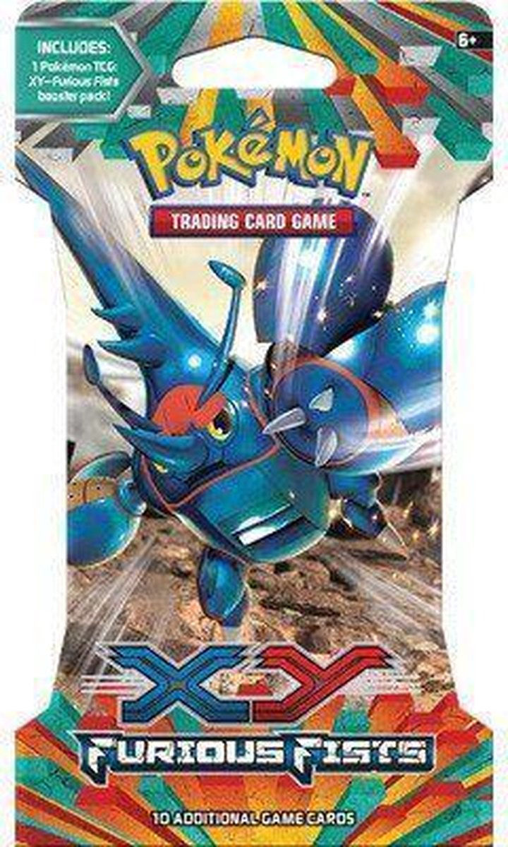 Pokemon XY Furious Fist sleeved booster pack