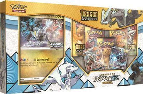 Pokemon Dragon Majesty Legends of Unova GX collection box