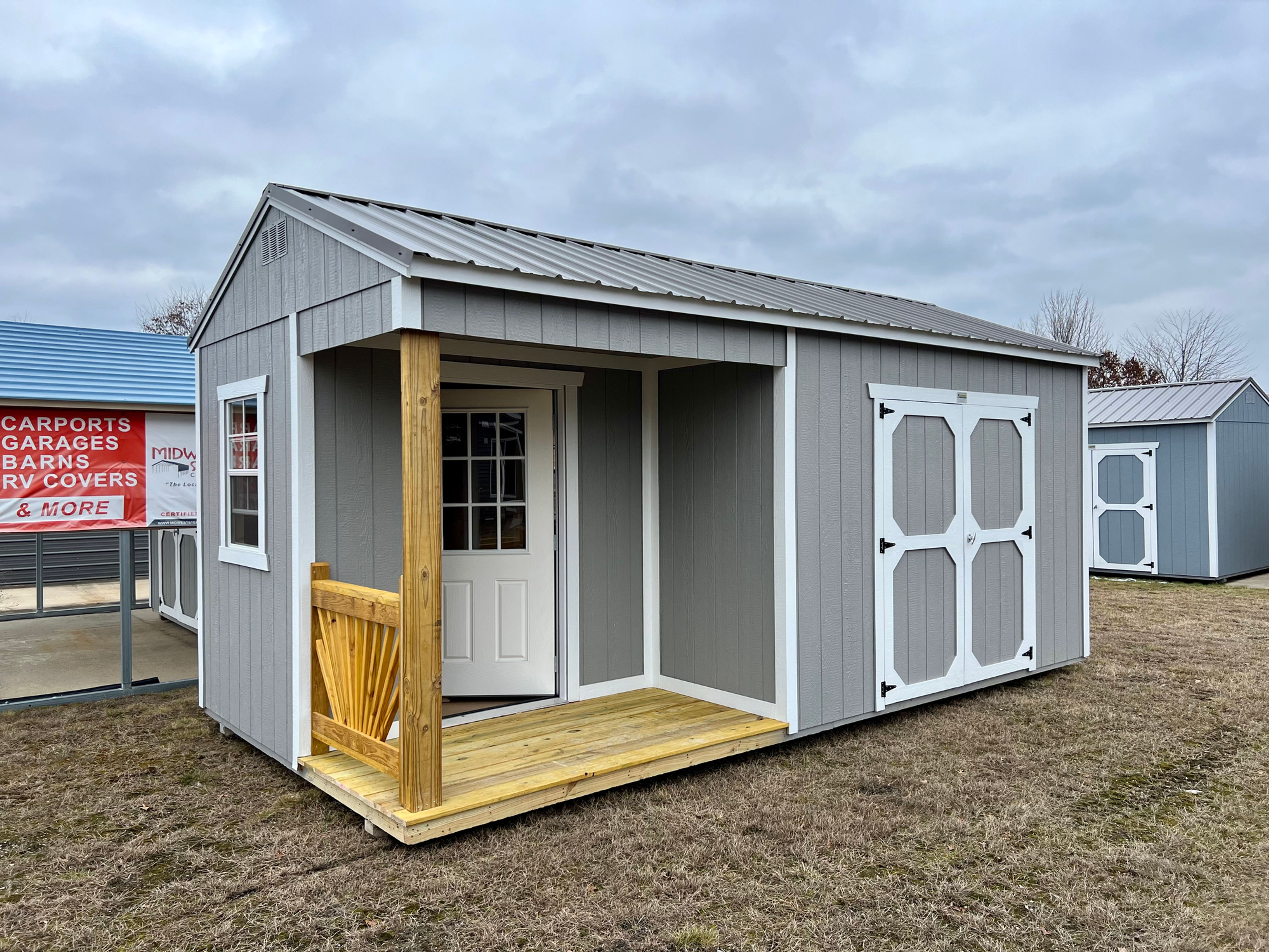 Utility Side Porch - 10x20