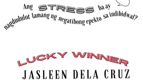 [PROJECT] Stress Buster: Ang stress ba ay nagdudulot lamang ng negatibong epekto sa indibidwal?