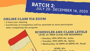 [PROJECT] Free Bahasa Indonesia Class for Filipinos