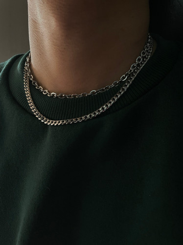 Silver Cuban Chain-3mm | Eunoia