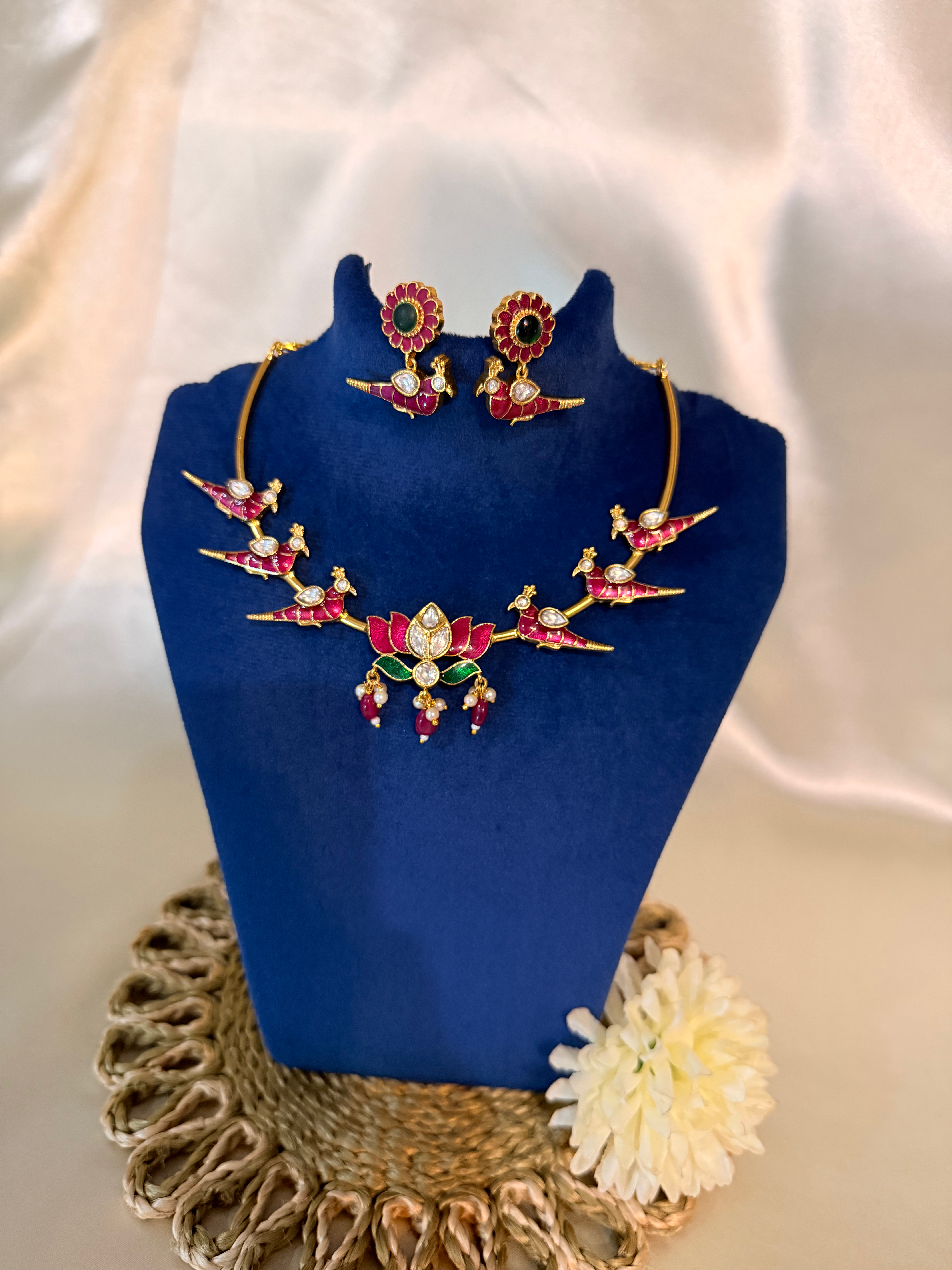 LP0N24  parrot Neckpiece 