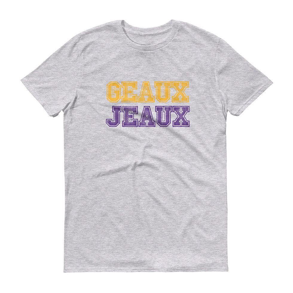 Thumbnail: Geaux Jeaux (Louisiana) Unisex T-shirt