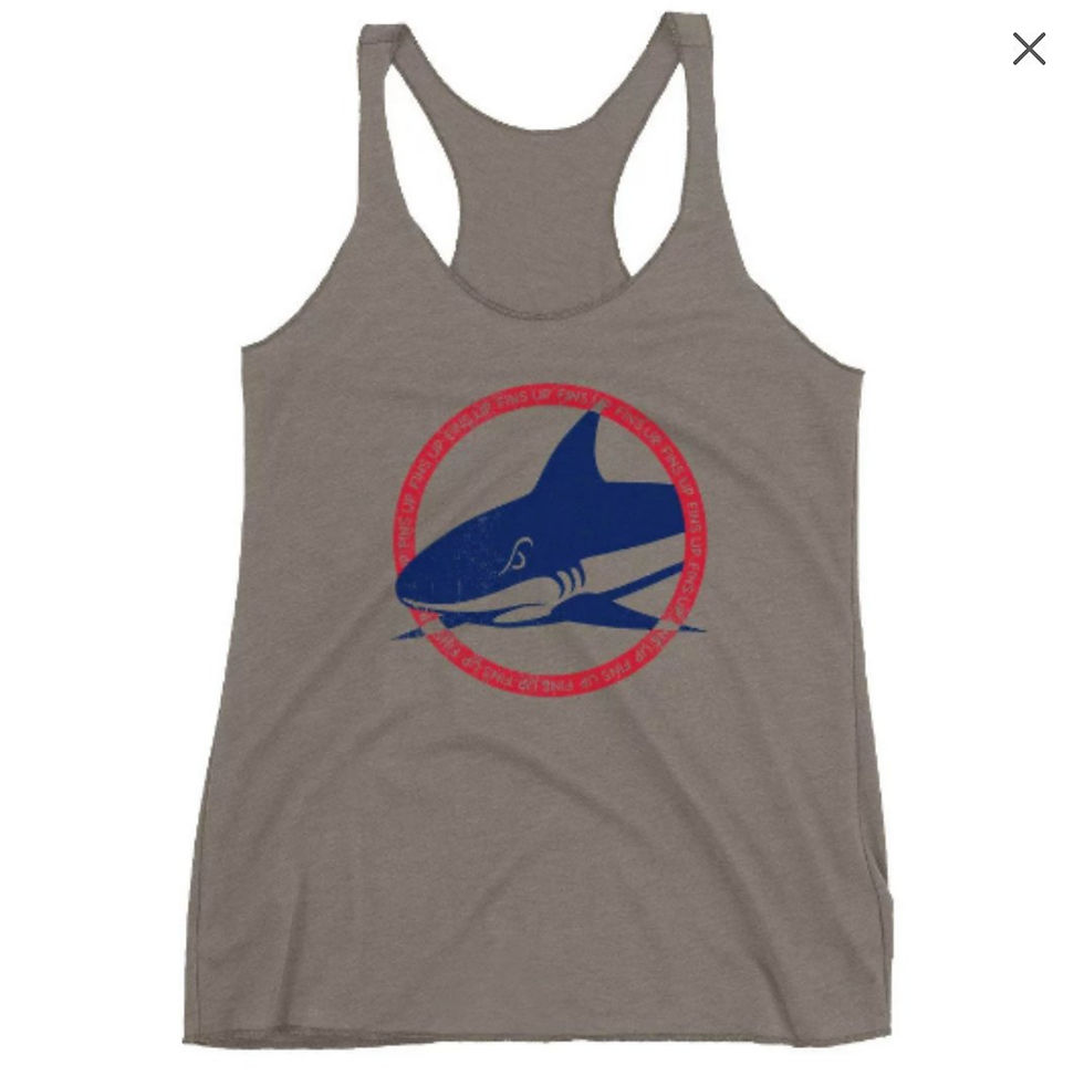 Thumbnail: University of Mississippi (Ole Miss) Landshark Raceback Tank - vintage