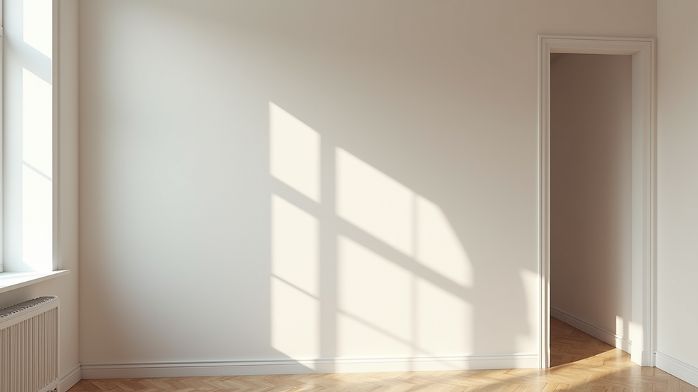 Vue rapprochée d’un mur fraîchement peint dans une maison rénovée