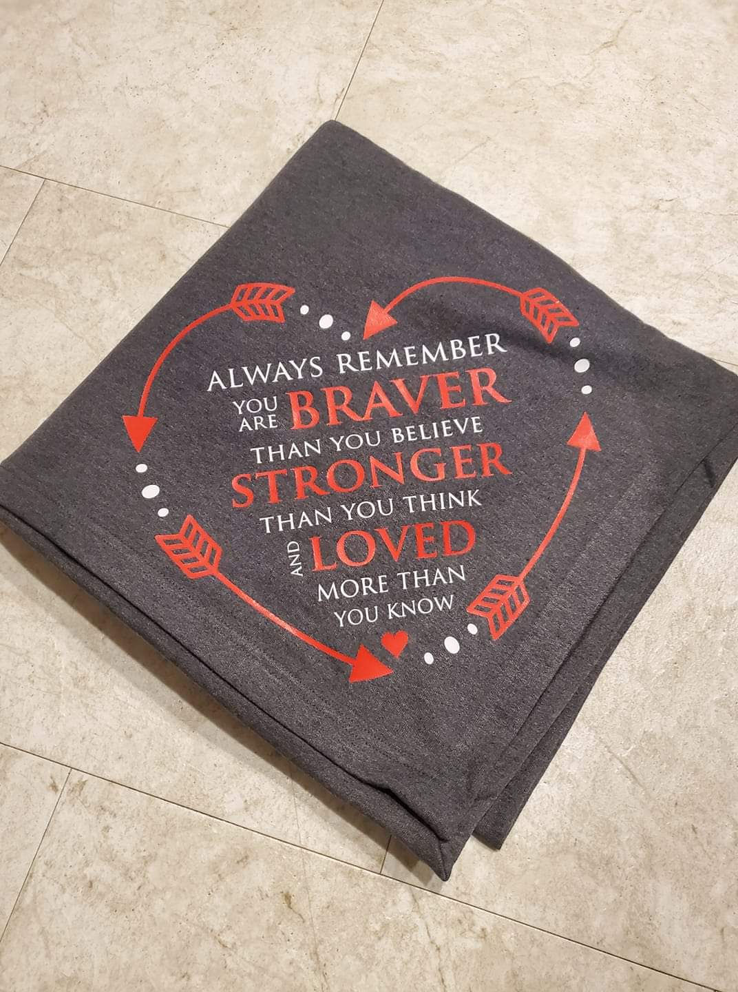 Braver, Stronger, Loved Blanket