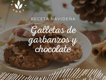 Receta Navideña de Garlan: Galletas de Garbanzos y Chocolate