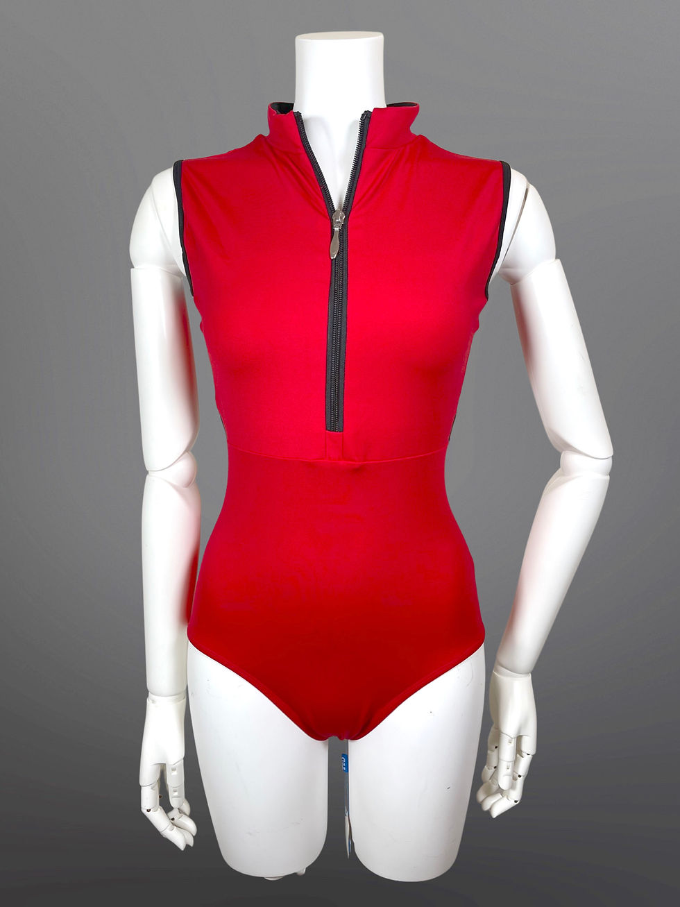 サムネイル： 【VONSU】ジップアップタンクレオタード(6107)