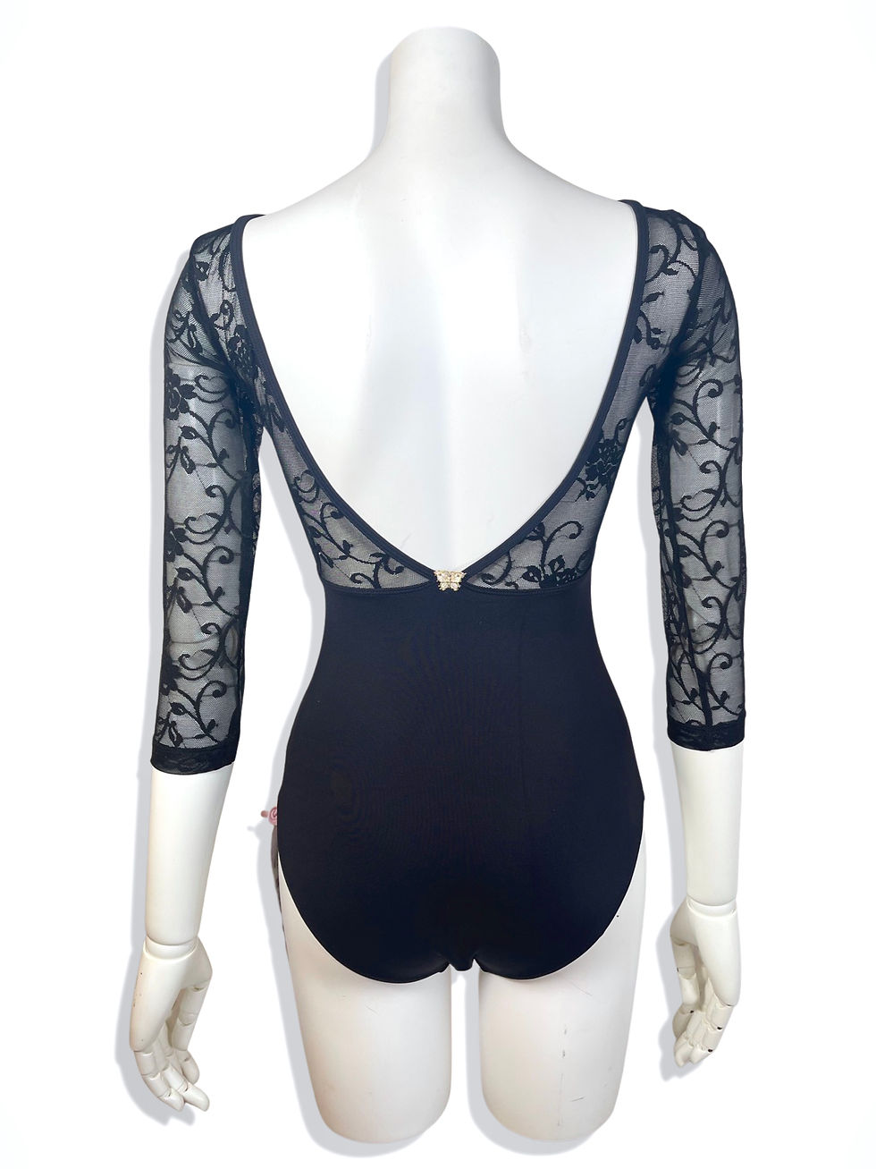 サムネイル： 【Danzea】七分袖Vネックレオタード(110)