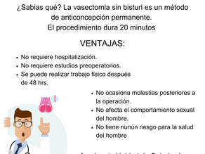 Vasectomía sin Bisturí