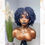 Thumbnail: PRE-ORDER fringe Short Afro Kinky twists braided wig for black women - ready to