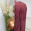 Thumbnail: Burgundy Small Knotless Braids