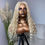 Thumbnail: Platinum Blonde Boho Knotless Braided Wig