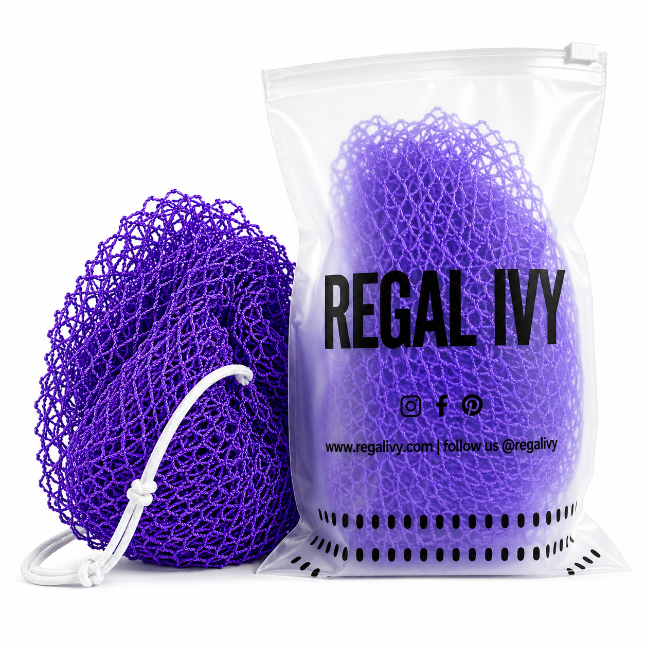 LAVENDER - EXFOLIATING BATH NET