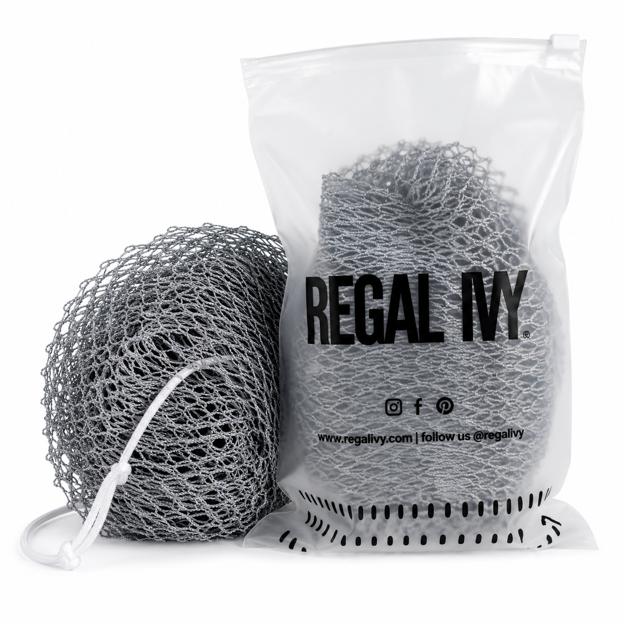 SAGE- AFRICAN EXFOLIATING BATH NET 