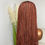Thumbnail: Wine Small Knotless Braids
