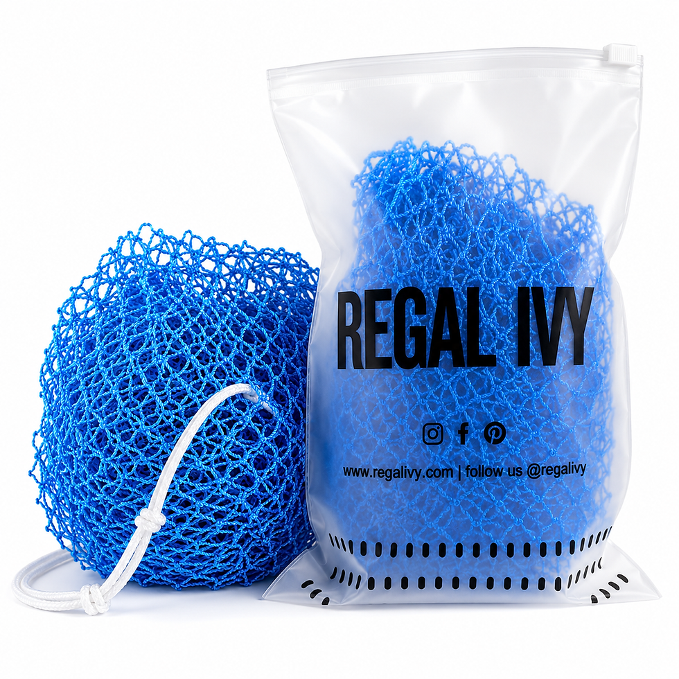 Thumbnail: BLUE RASPBERRY- EXFOLIATING BATH NET