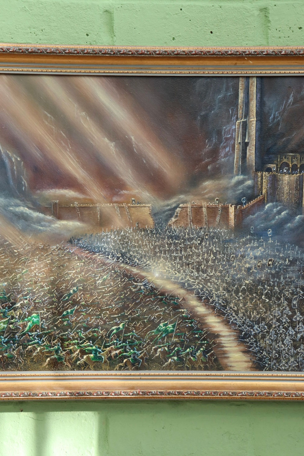 Thumbnail: They're Not Alone - Helm's Deep Print