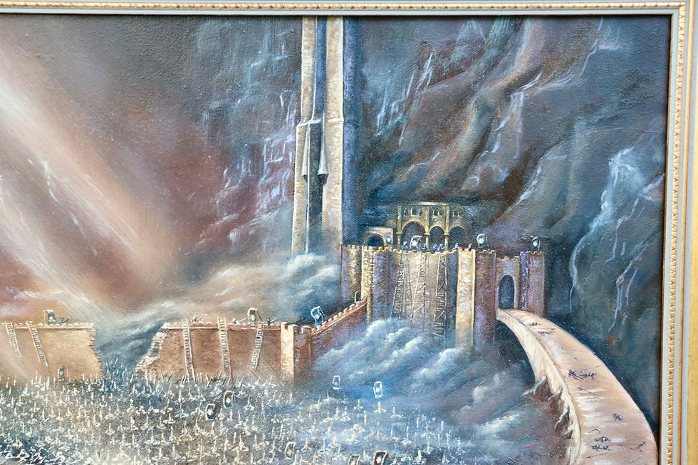 Thumbnail: They're Not Alone - Helm's Deep Print