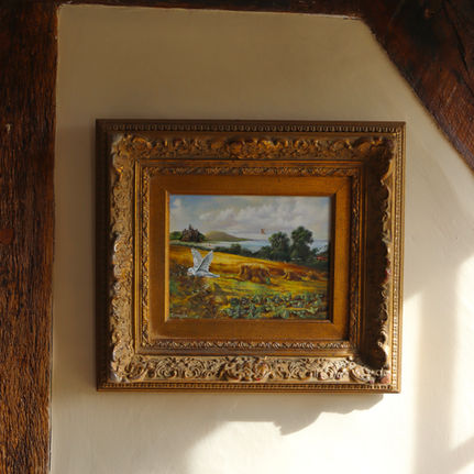 The School Cabbages painting.