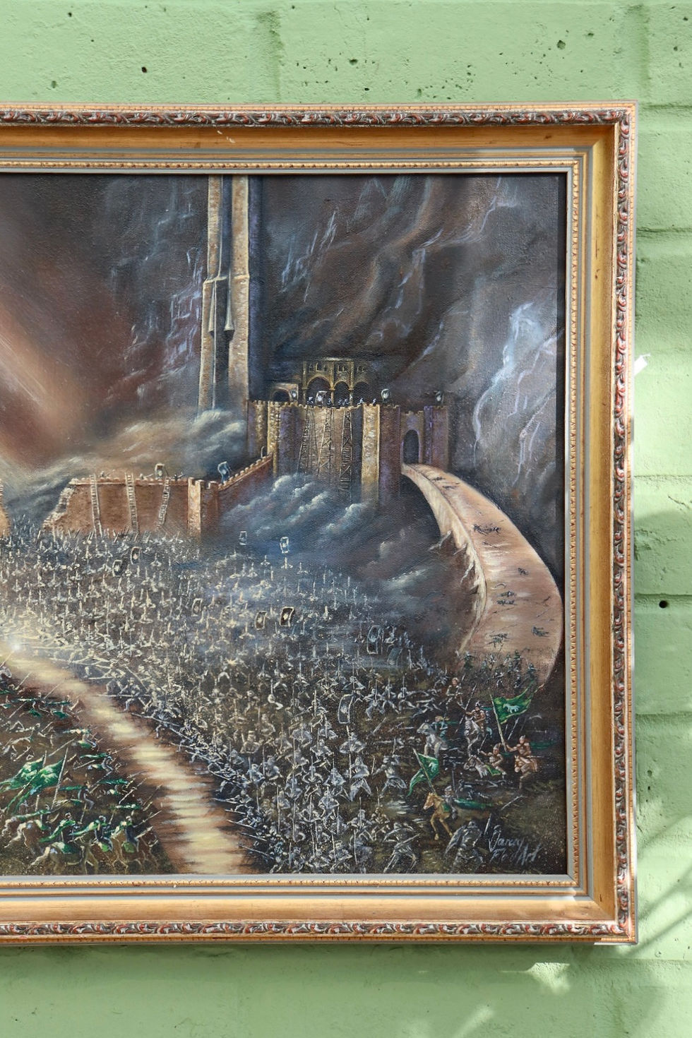 Thumbnail: They're Not Alone - Helm's Deep Print