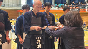 剣道部　村山地区新人大会　男子団体３位　男子個人３位