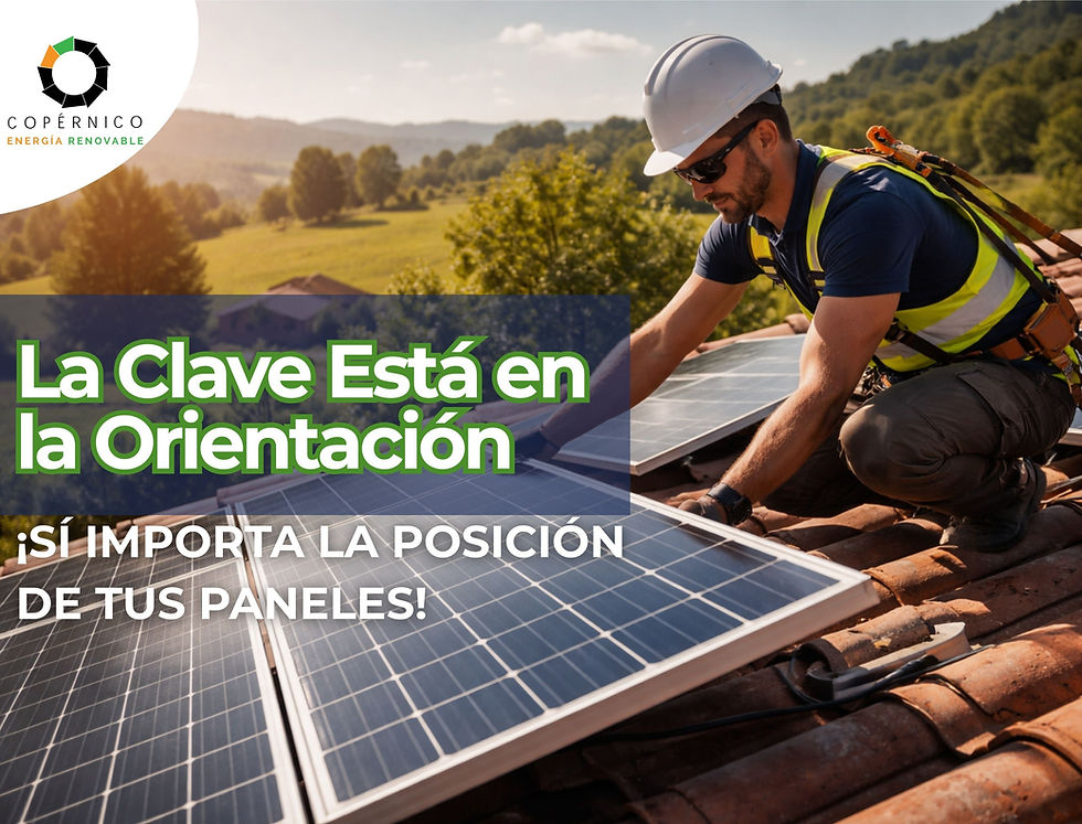 La orientación perfecta: cómo posicionar tus paneles solares para máxima eficiencia