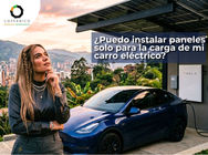 Si ya tengo o quiero comprar un carro eléctrico, ¿puedo olvidarme de la factura de energía y cargarlo únicamente con paneles solares?