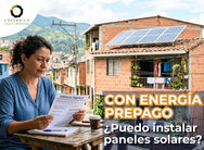 energia prepago y paneles solares