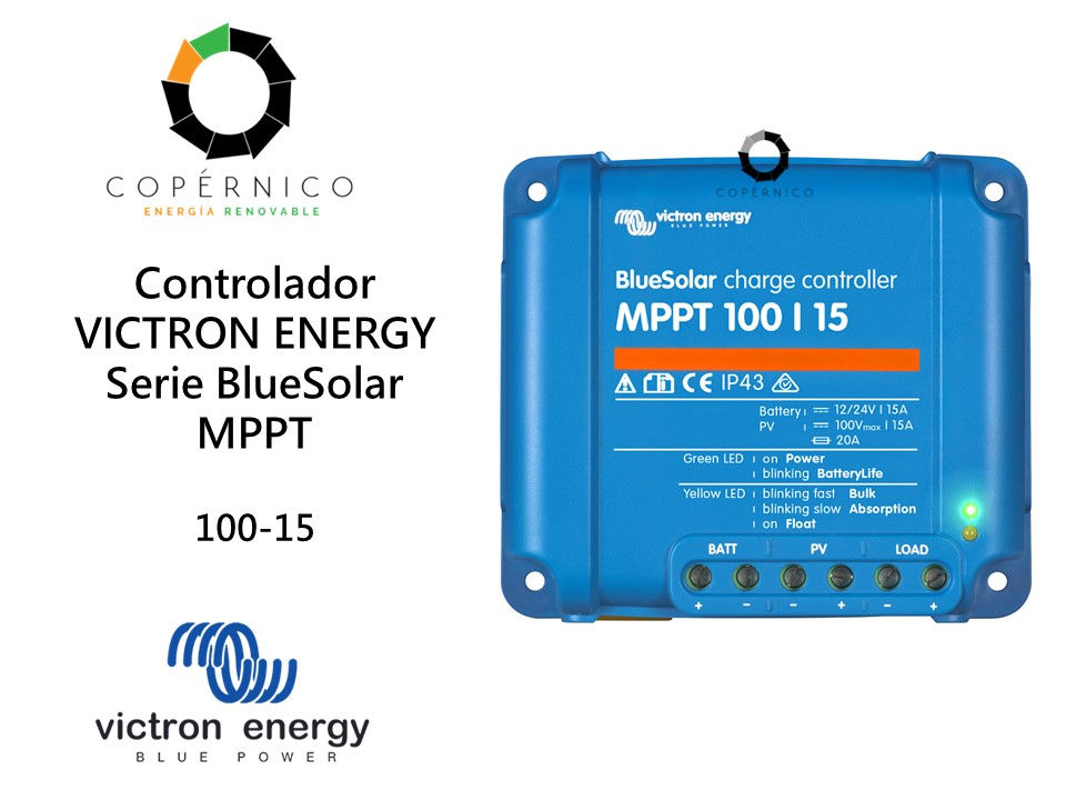 Miniatura: Controlador Victron - Serie BlueSolar