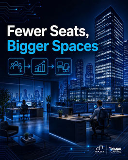 FEWER SEATS, BIGGER SPACES