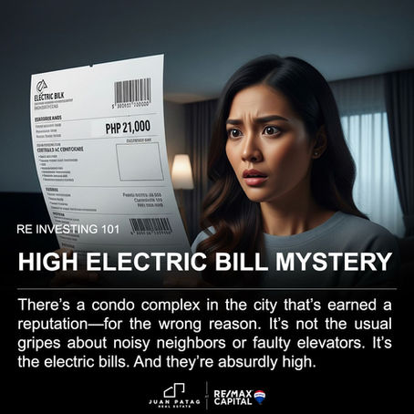 HIGH ELECTRIC BILL MYSTERY