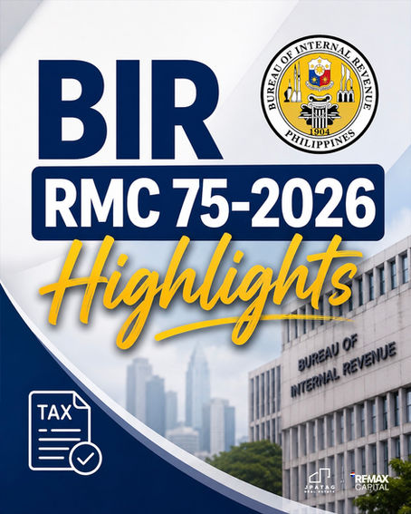 BIR RMC 75-2026 HIGHLIGHTS