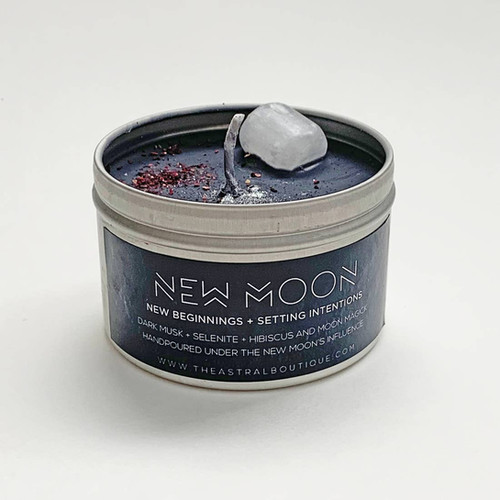 New Moon Candle The Oracle Shop
