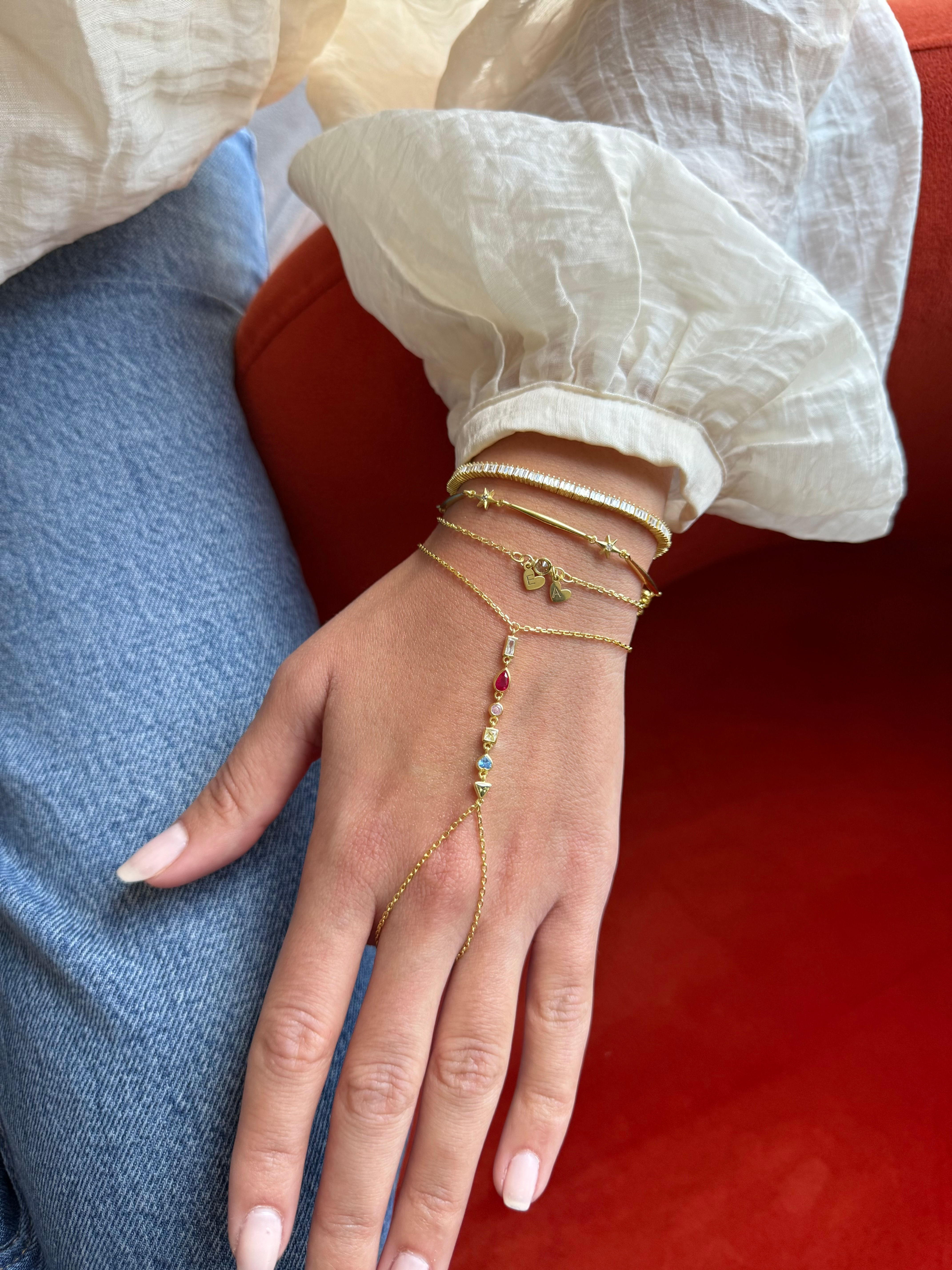 Renkli Taşlı Mix Sembol Şahmeran | 925 Ayar Gümüş