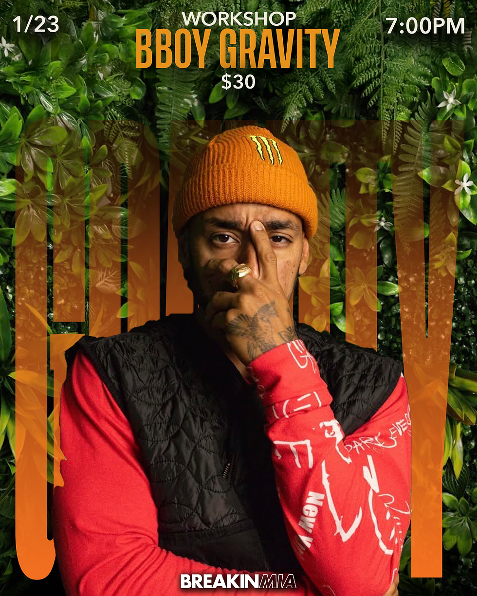 BBOY GRAVITY WORKSHOP