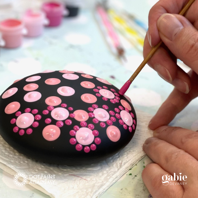 Thumbnail: Workshop Basistechniek Dotpainten - Sassenheim 4 november
