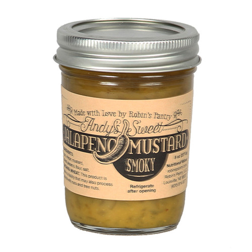 Andy's Sweet Jalapeno Smoky Mustard Large Chili Dawgs